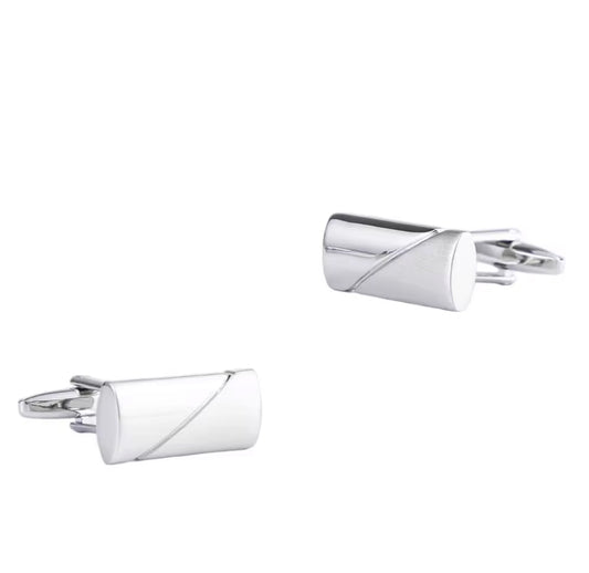 San Sebastián Silver Cufflinks